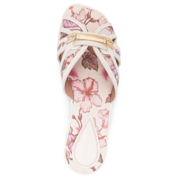 🌺🆕 ZIMMERMANN Prisma Slide Coral Hibiscus SZ 37 - Picture 3 of 17